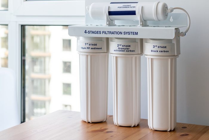 water filtration system at home