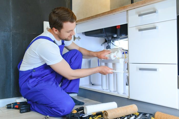 water treatment installation